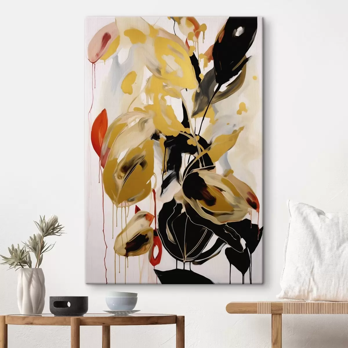 Tablouri Abstracție haotică, imitație a picturii s50984