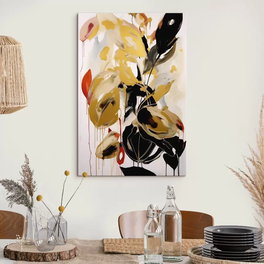 Tablouri Abstracție haotică, imitație a picturii s50984