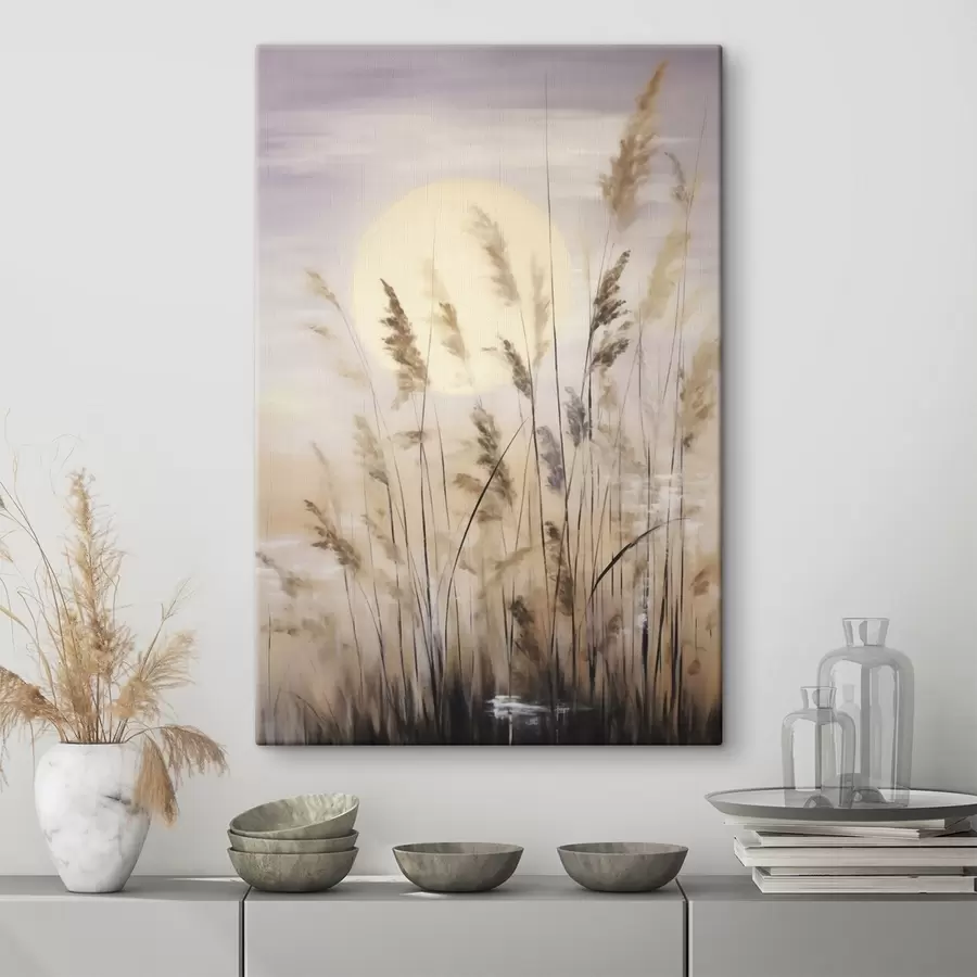 Tablouri Plante abstracte, pictură în stil imitație s50986