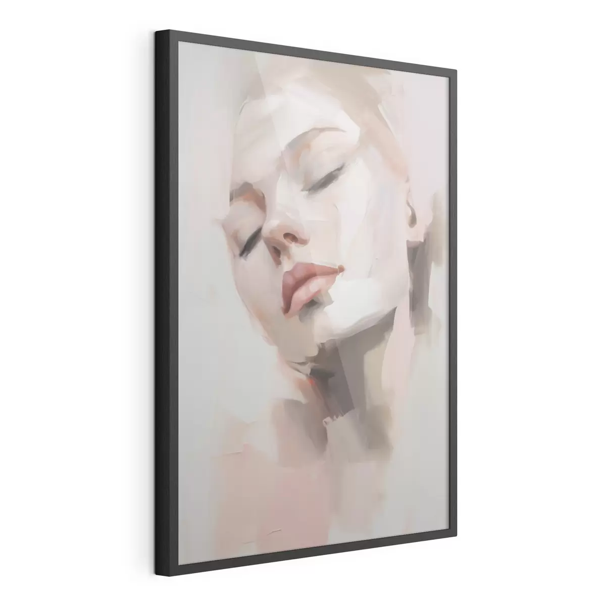 Poster Portret abstract al unei tinere f50977