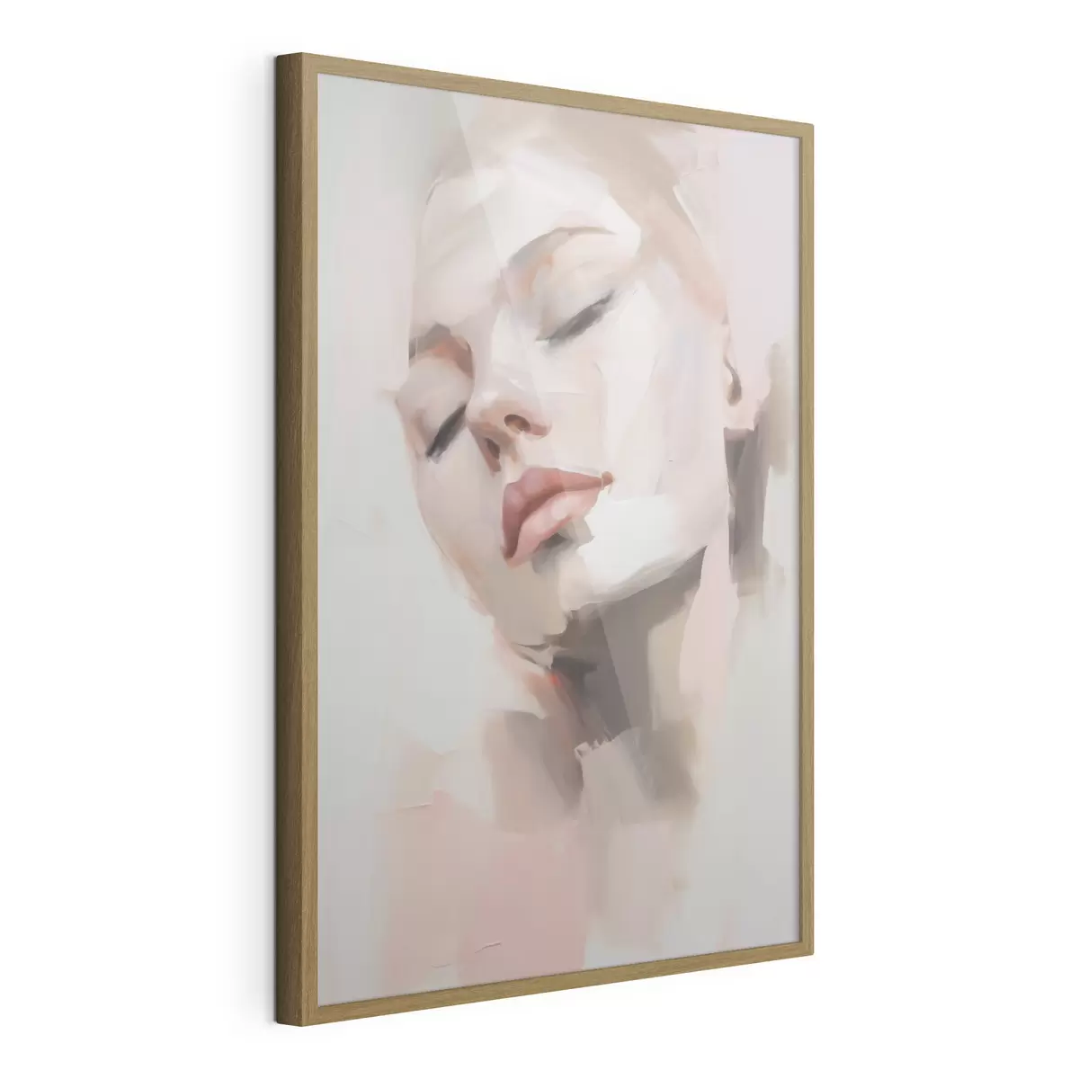 Poster Portret abstract al unei tinere f50977