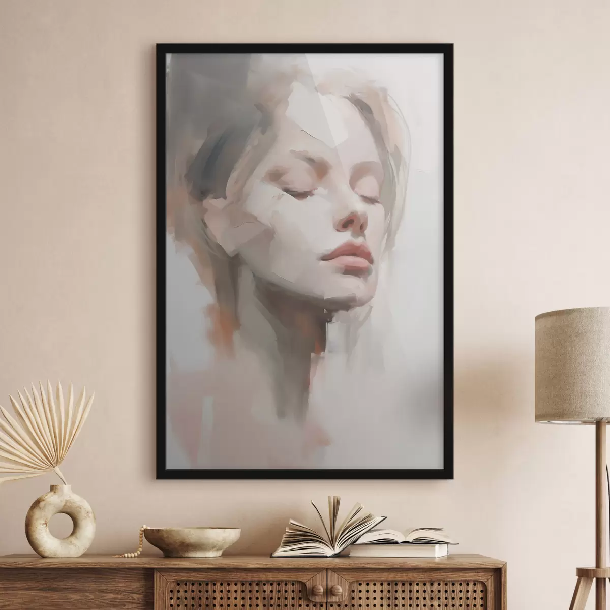 Poster Portret abstract f50978