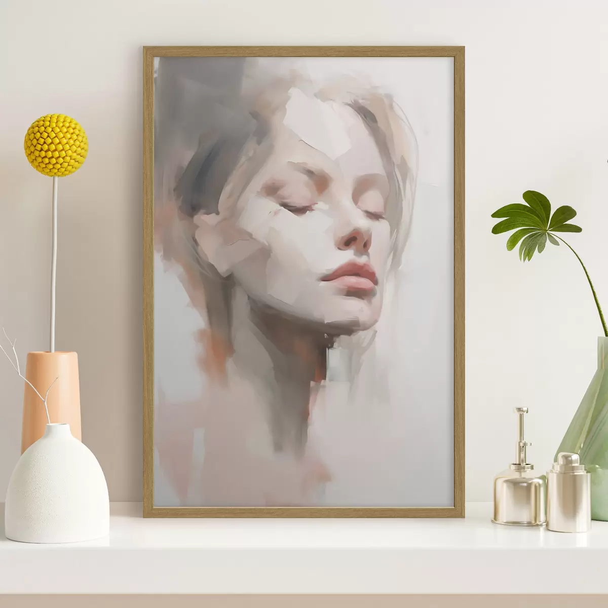 Poster Portret abstract f50978