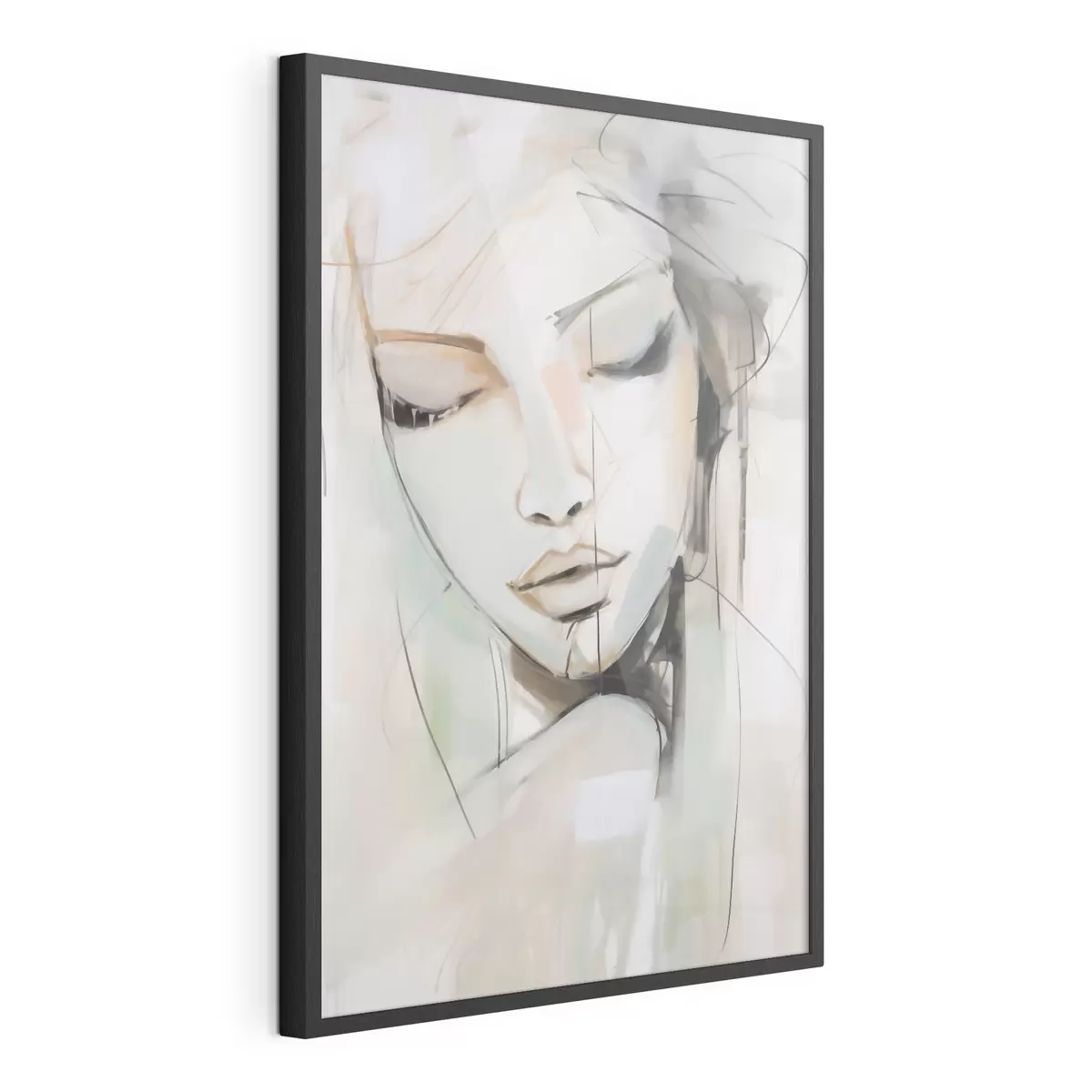Poster Portret, imitație după un tablou f50979