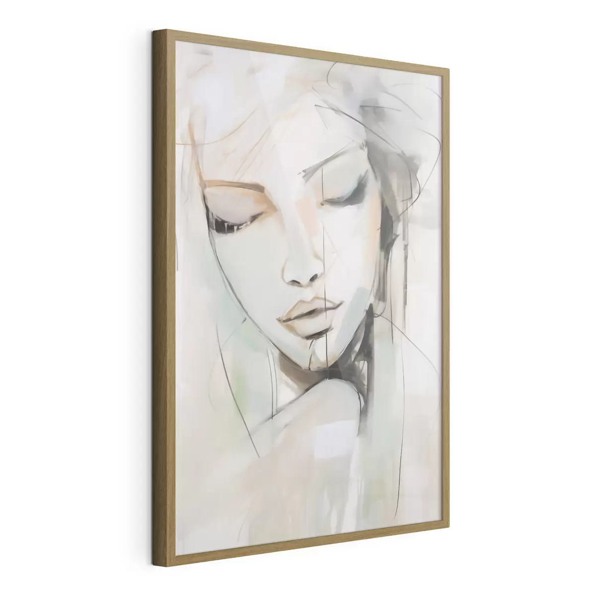 Poster Portret, imitație după un tablou f50979