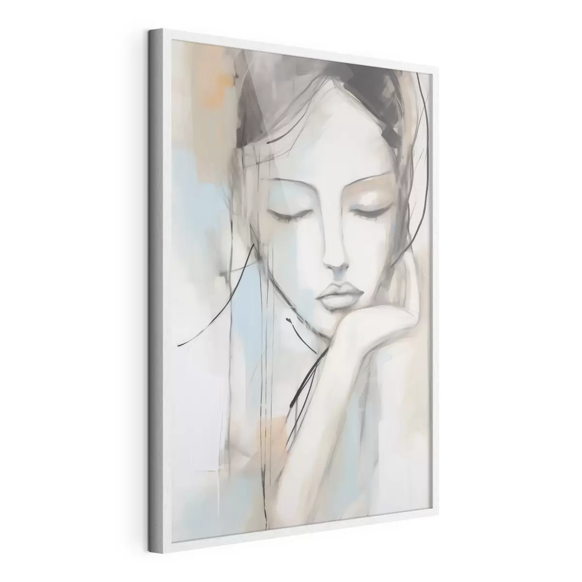 Poster Portret abstract, imitație a unui tablou f50980