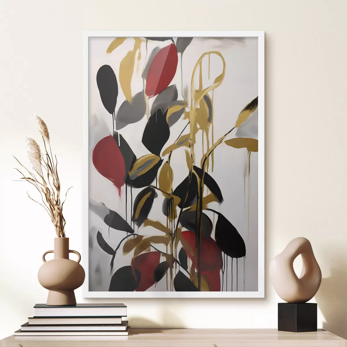 Poster Abstracția, imitația picturii f50983