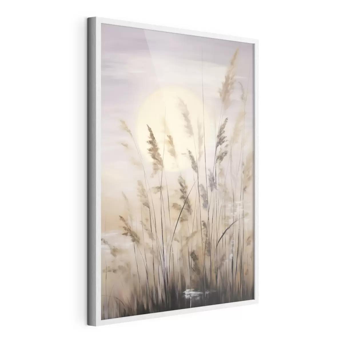 Poster Plante abstracte, pictură în stil imitație f50986