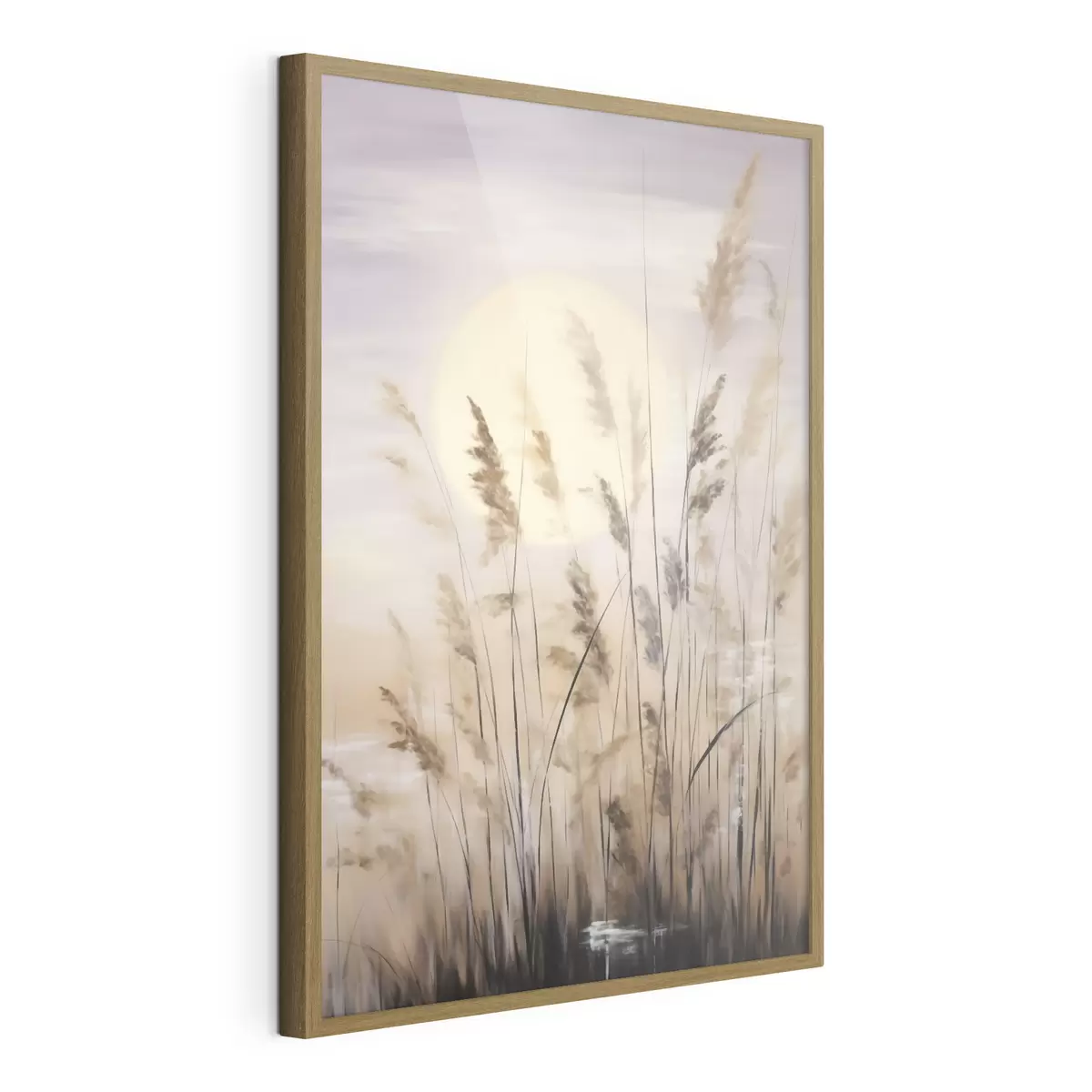 Poster Plante abstracte, pictură în stil imitație f50986