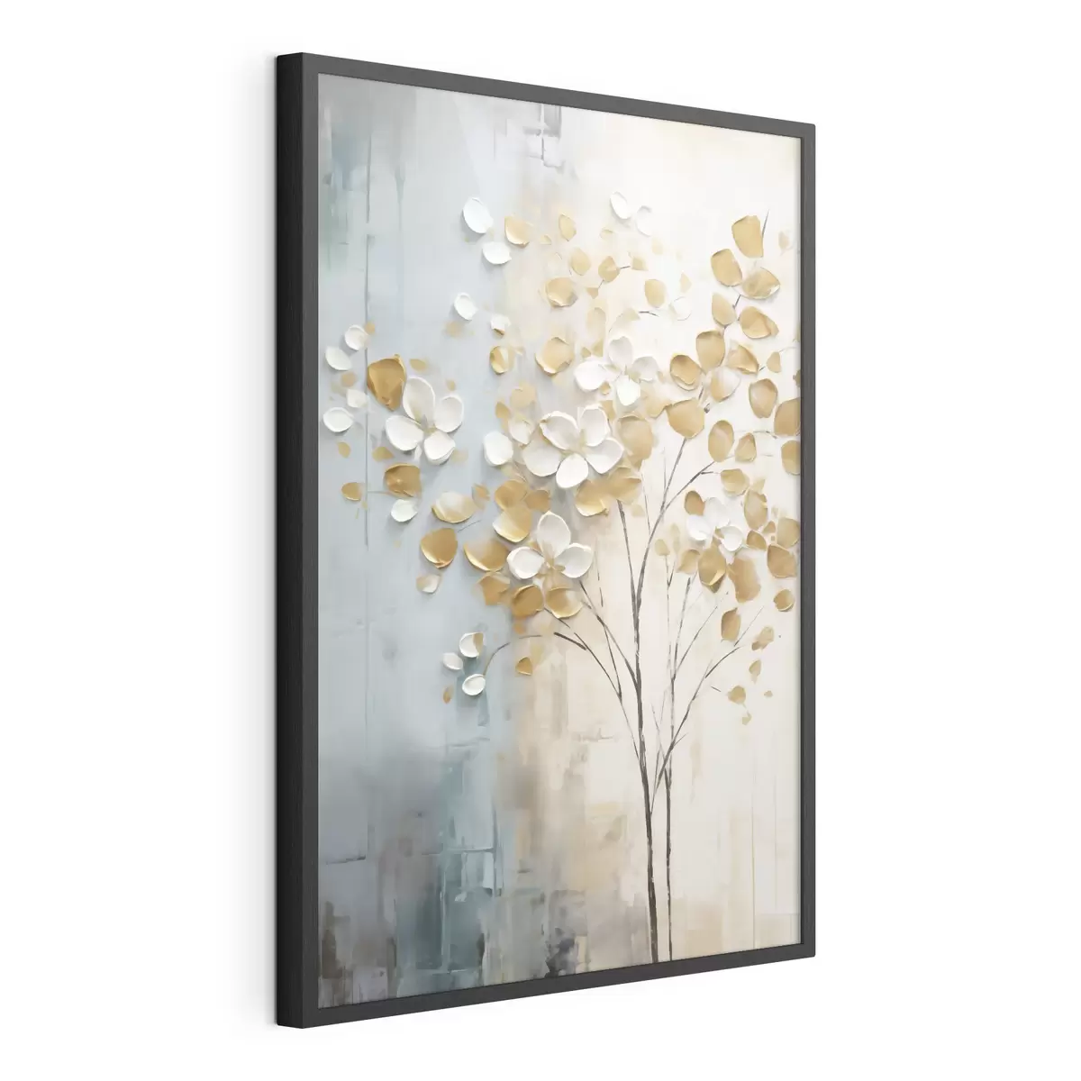 Poster Arbore abstract, pictură în stil imitație f50991