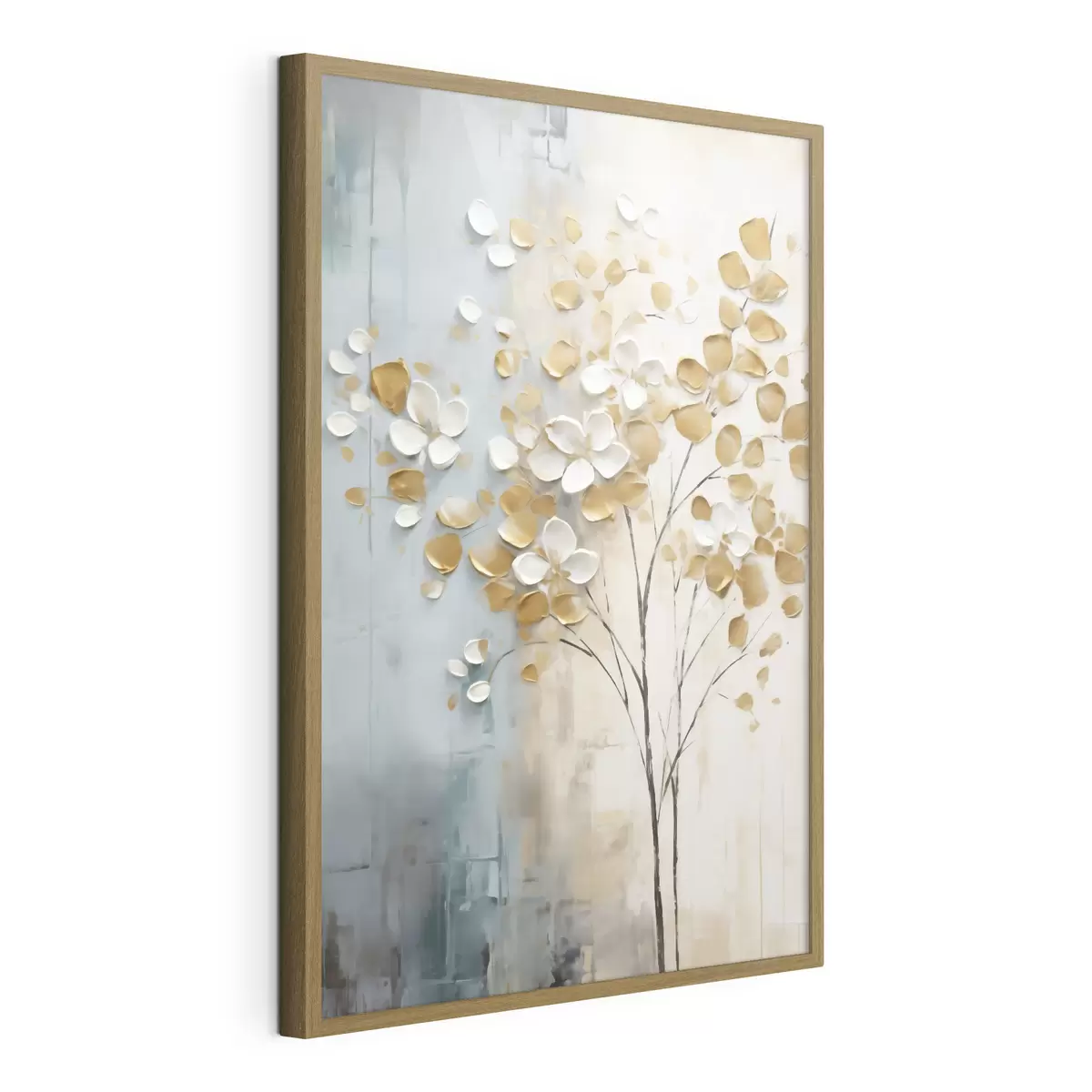 Poster Arbore abstract, pictură în stil imitație f50991
