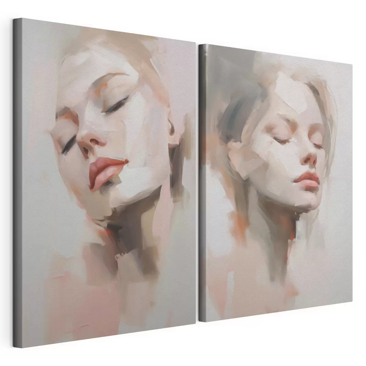 Tablouri Portret abstract al unei tinere m31058