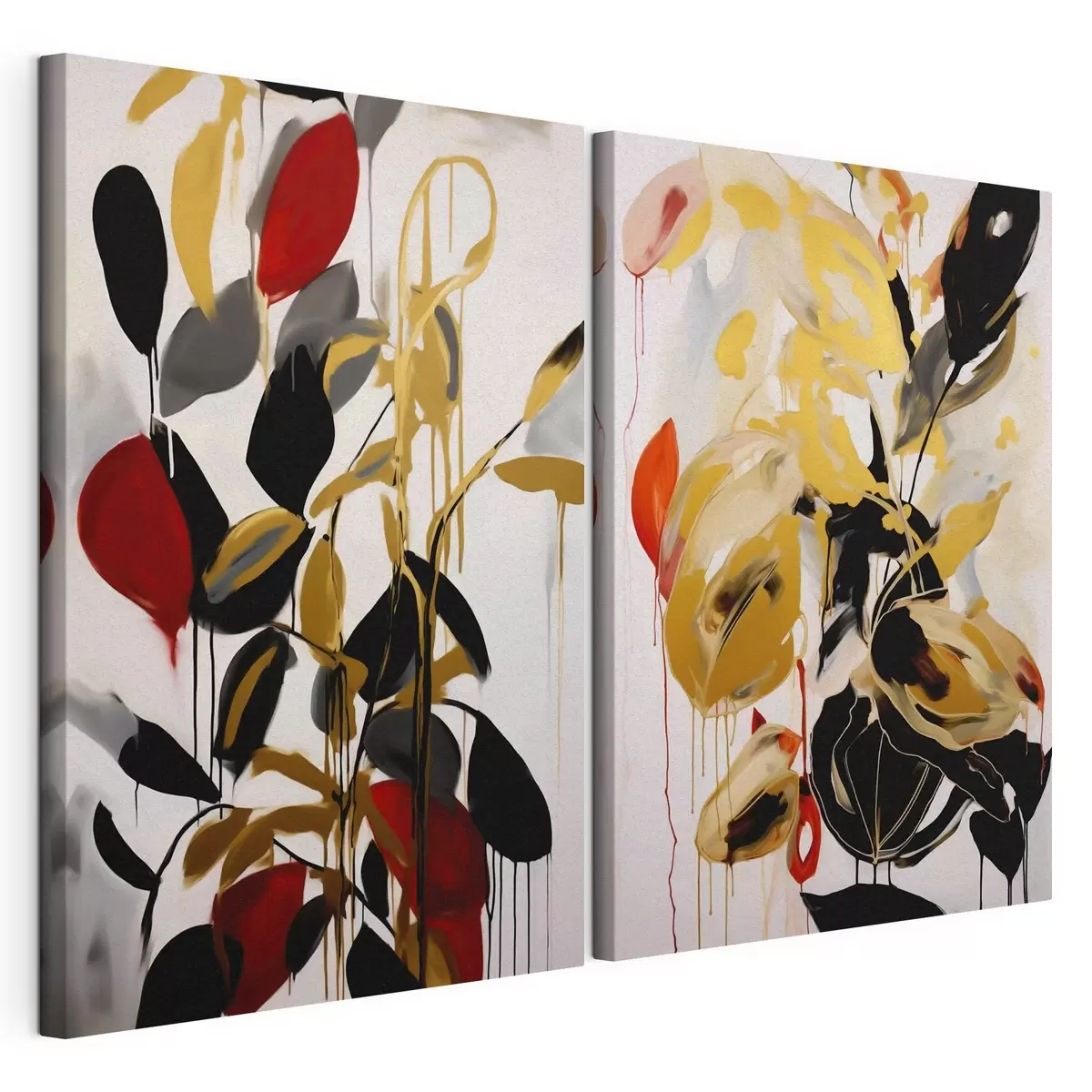 Tablouri Abstracție haotică, imitație a picturii m31061