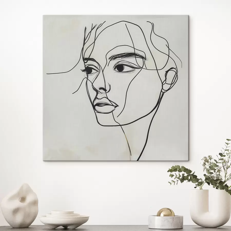 Tablouri Portret liniar al unui chip s51002