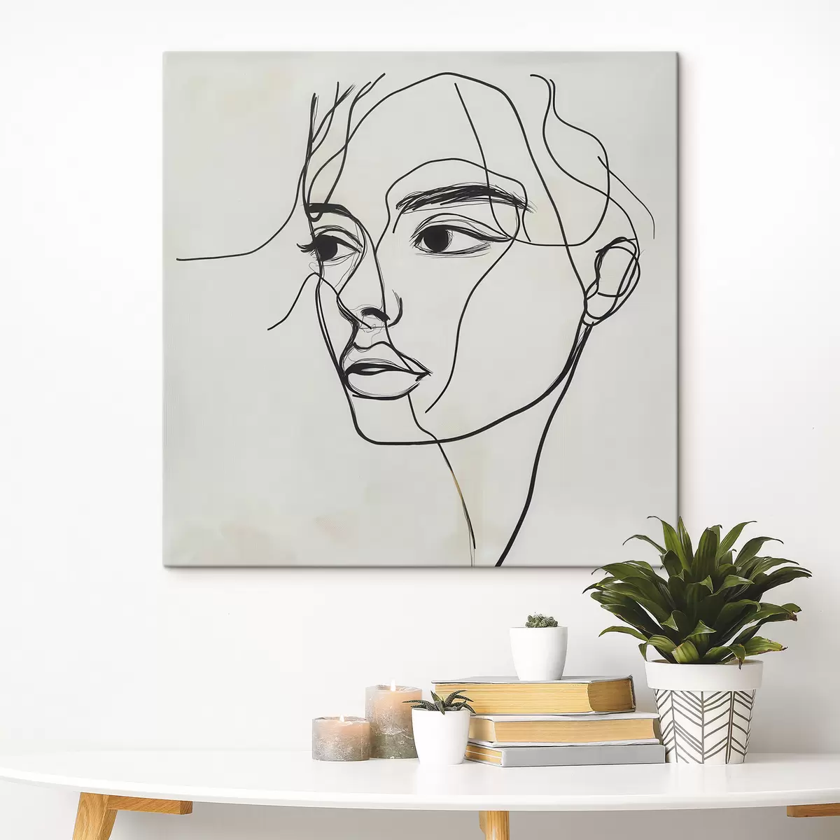 Tablouri Portret liniar al unui chip s51002