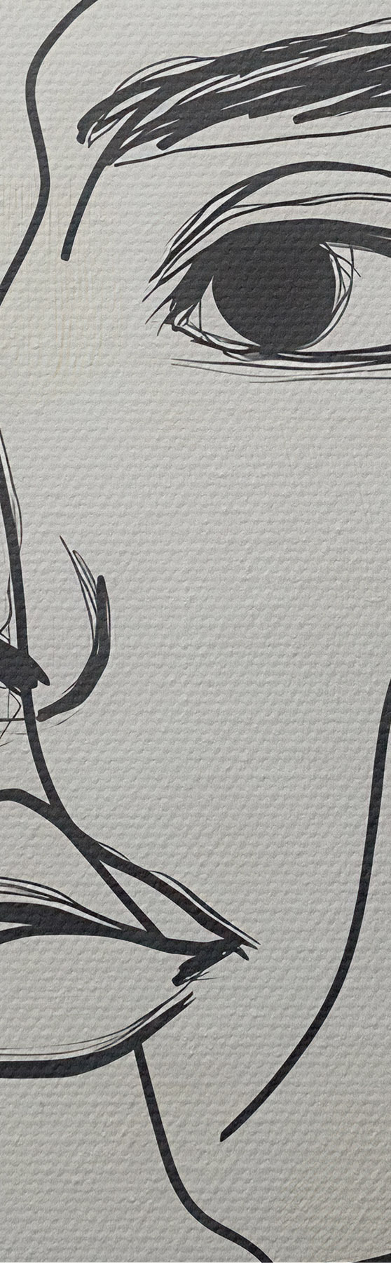 Tablouri Portret liniar al unui chip s51002