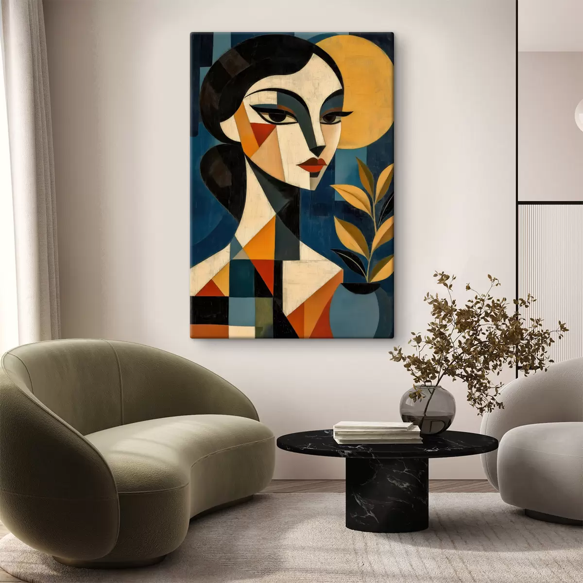 Tablouri Profil geometric s51011
