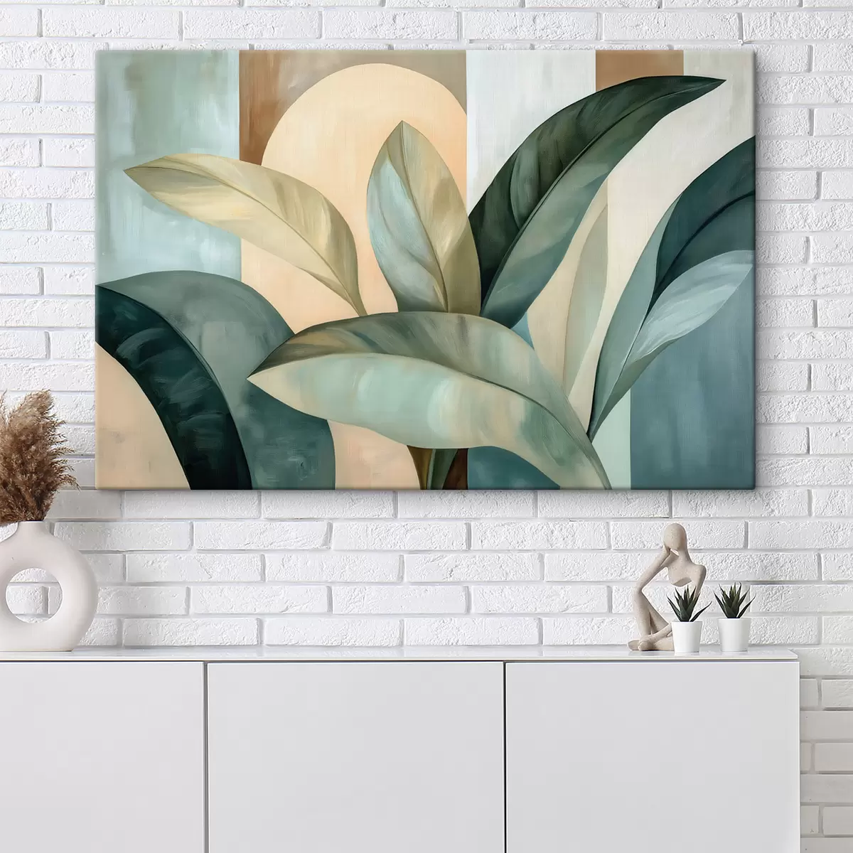 Tablouri Abstracție tropicală s51012