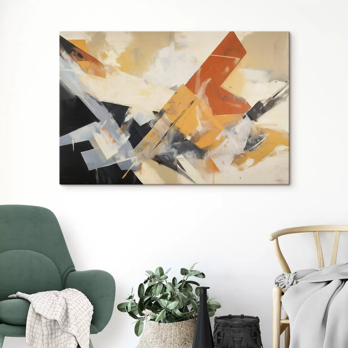 Tablouri Geometrie abstractă s51014
