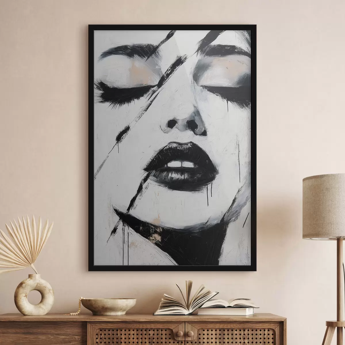 Poster Portret abstract f50999
