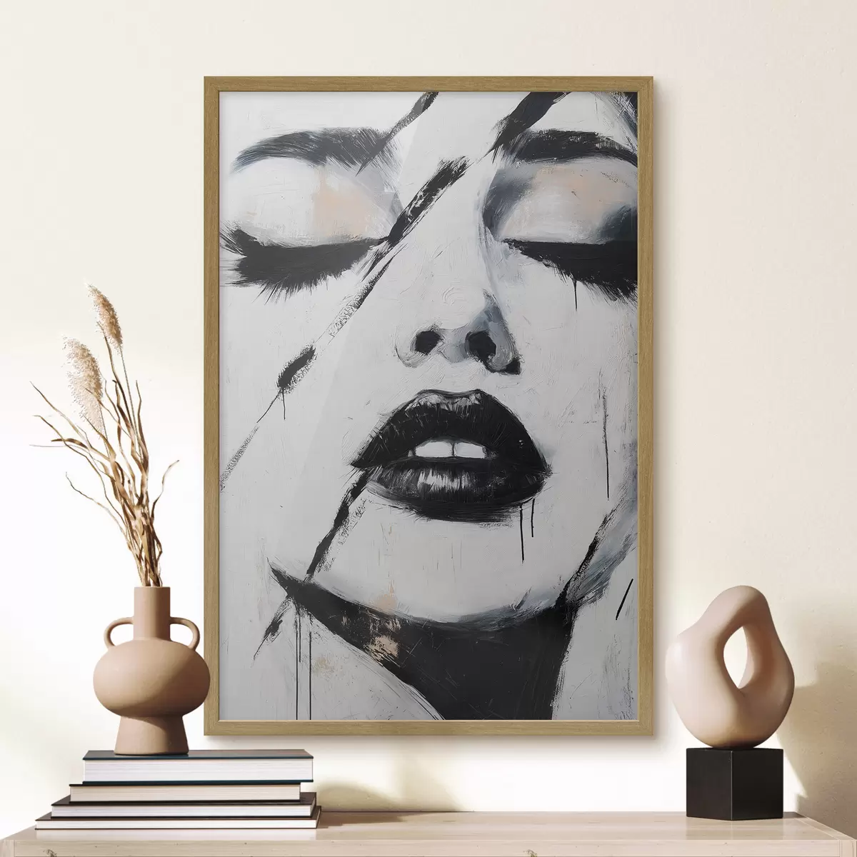 Poster Portret abstract f50999