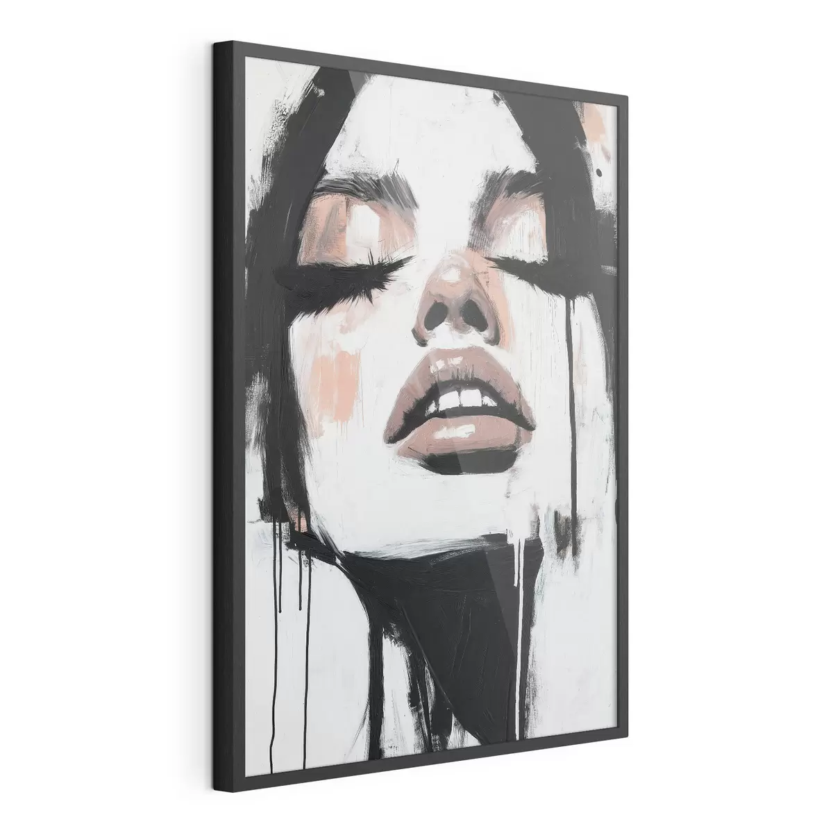 Poster Portret abstract f51000