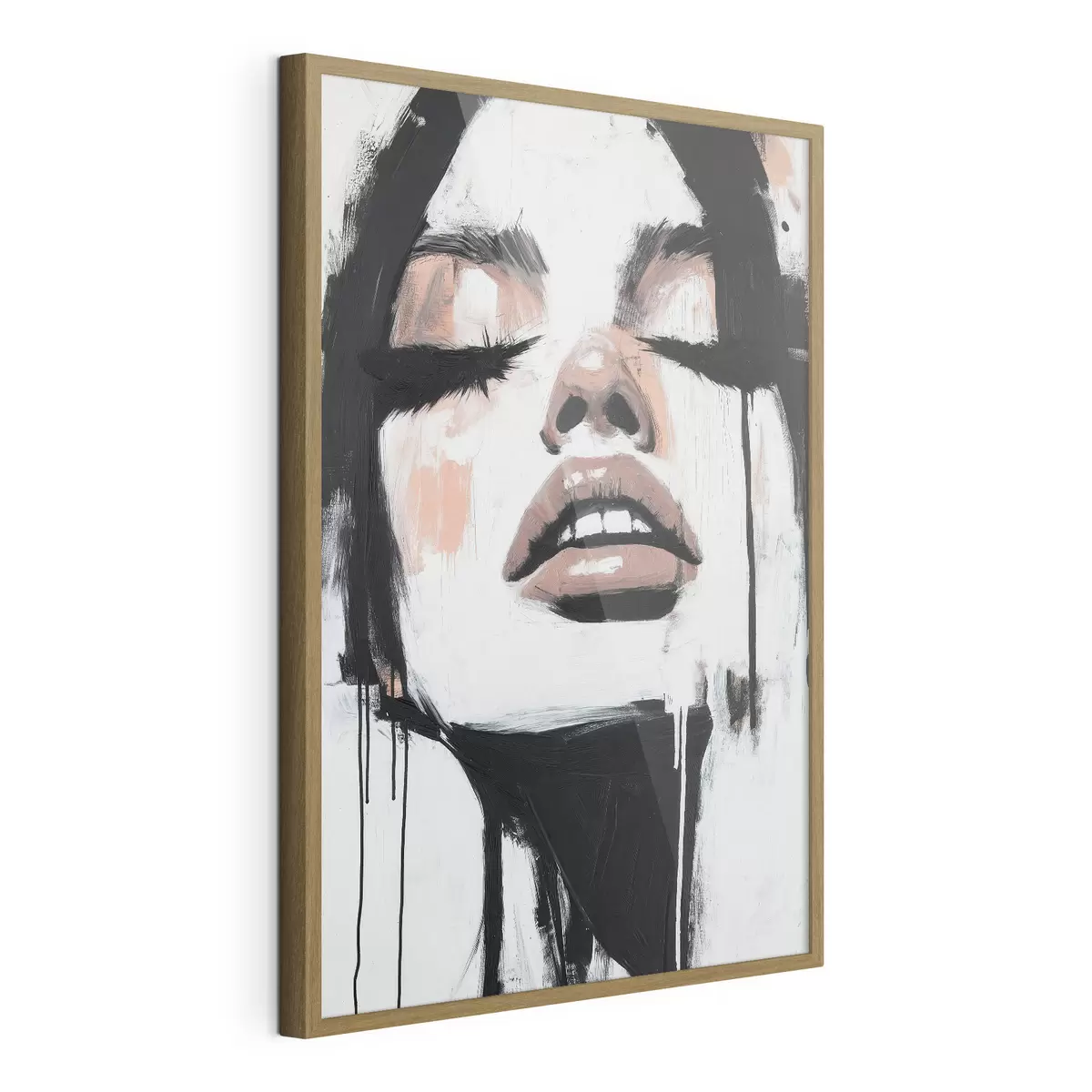 Poster Portret abstract f51000