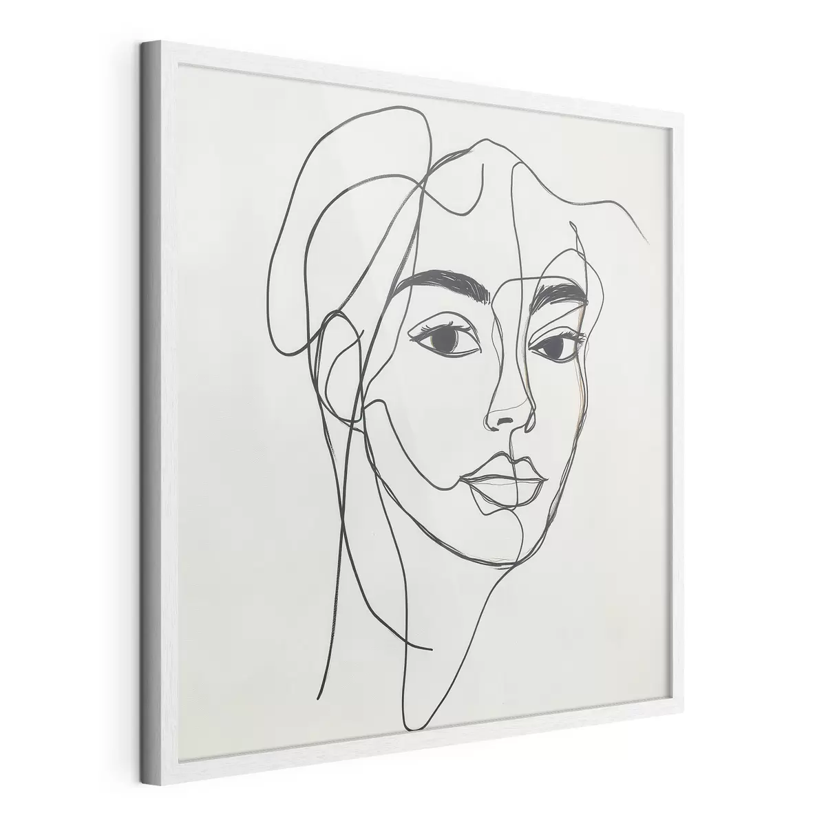 Poster Portret liniar al unui chip f51001
