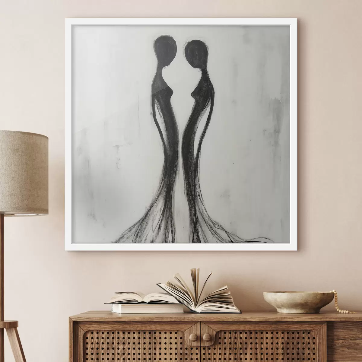 Poster Siluete feminine abstracte f51004