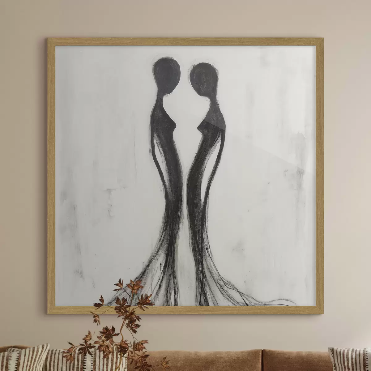 Poster Siluete feminine abstracte f51004