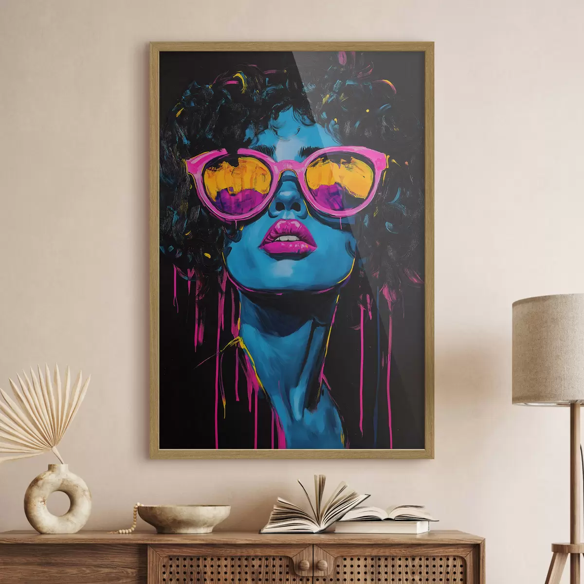 Poster Portret abstract f51009