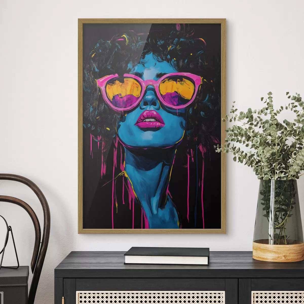 Poster Portret abstract f51009