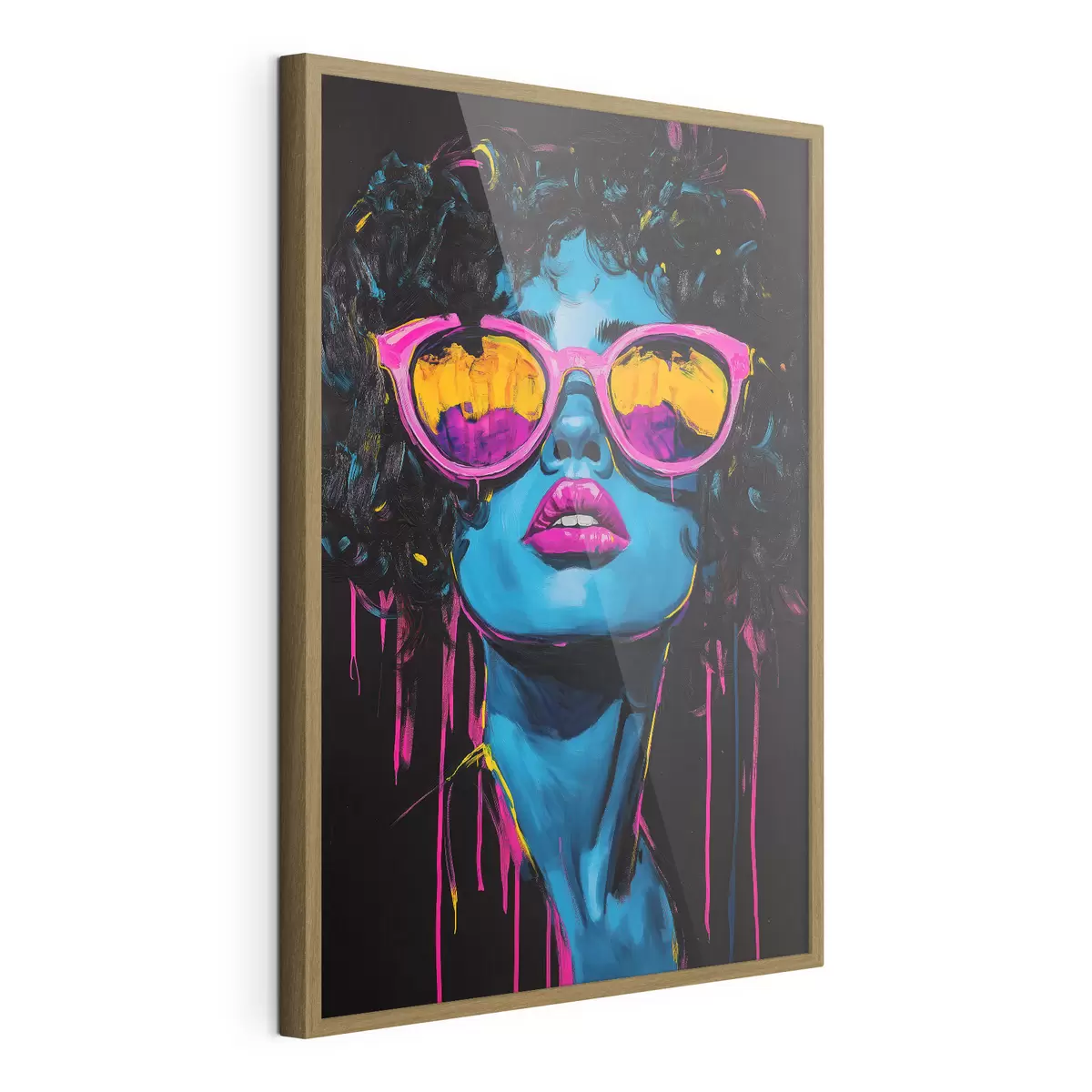 Poster Portret abstract f51009