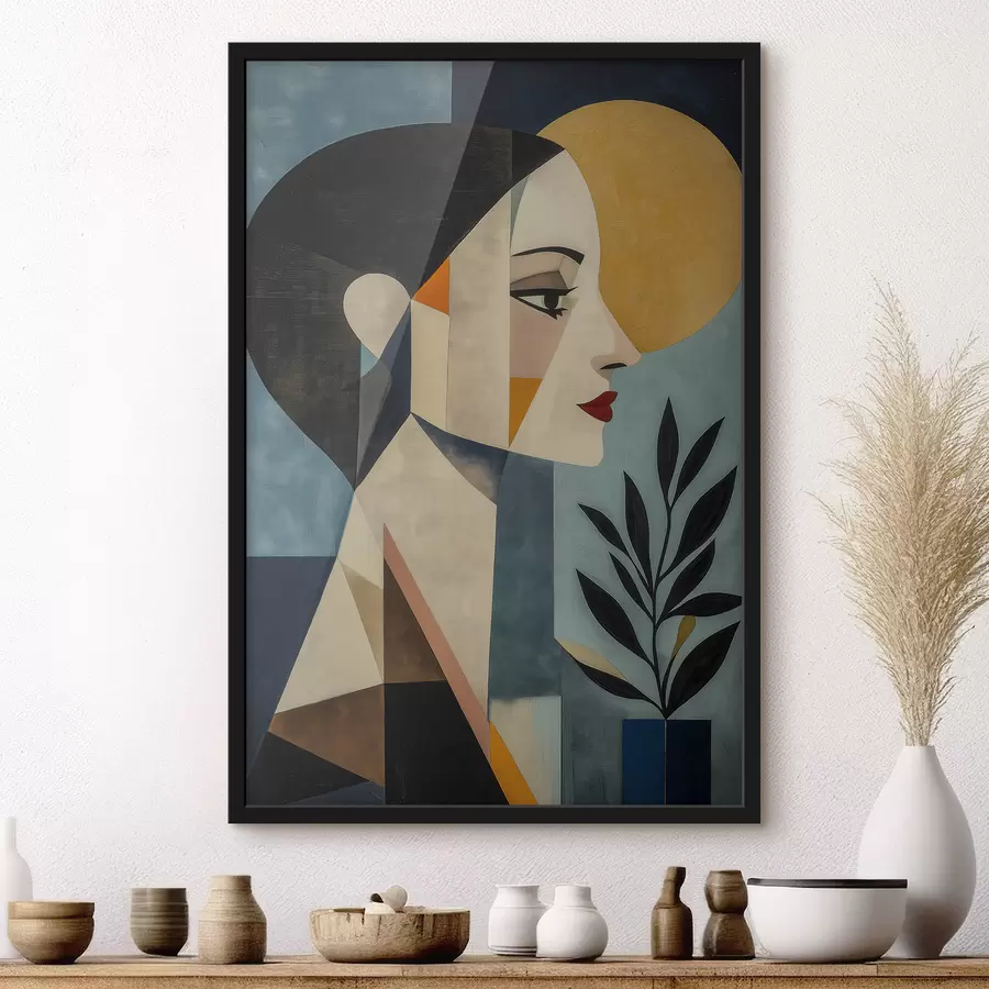 fototapet Profil geometric f51010