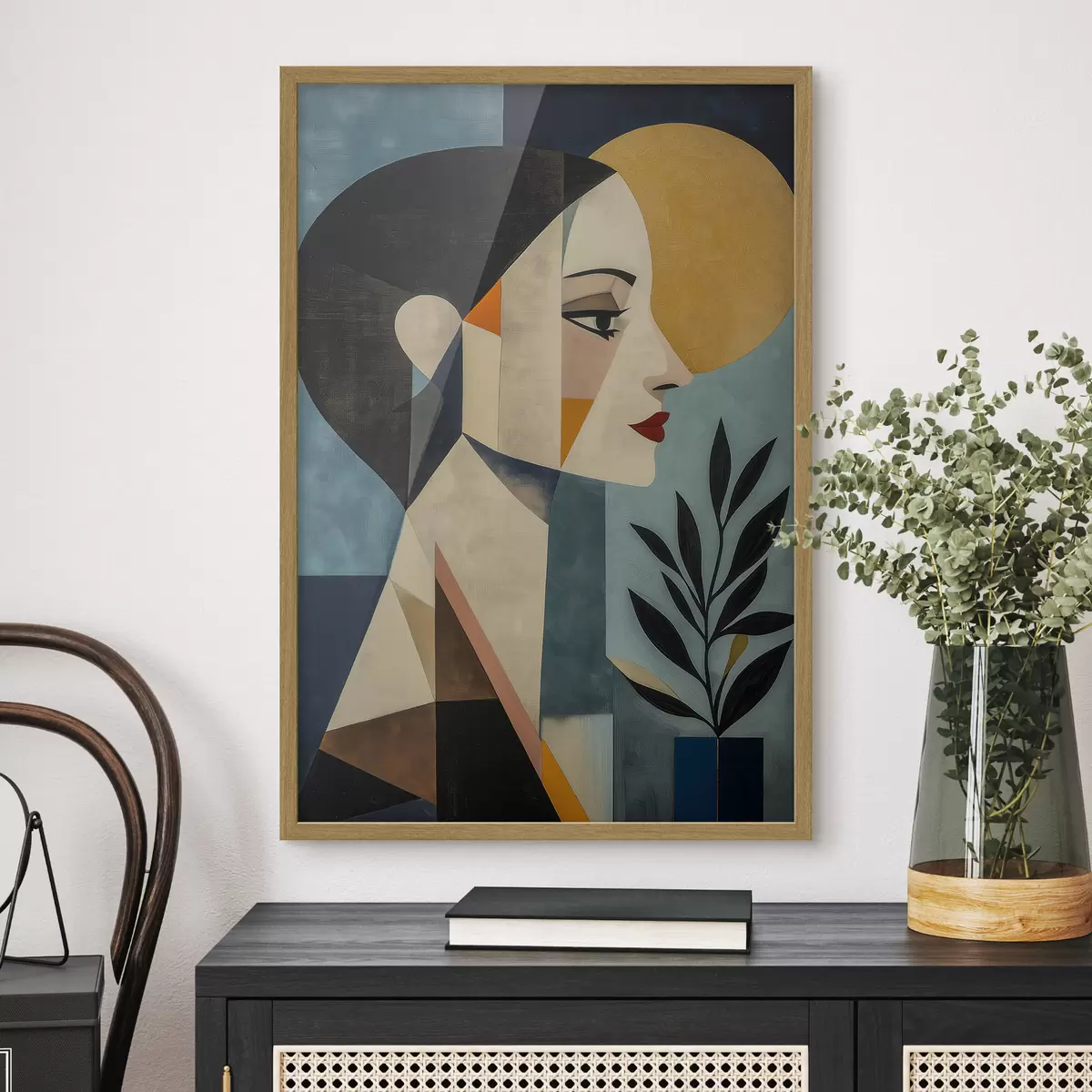 Poster Profil geometric f51010