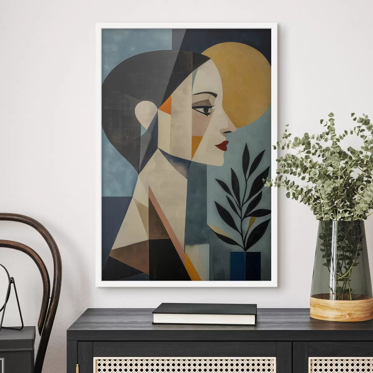 Poster Profil geometric f51010