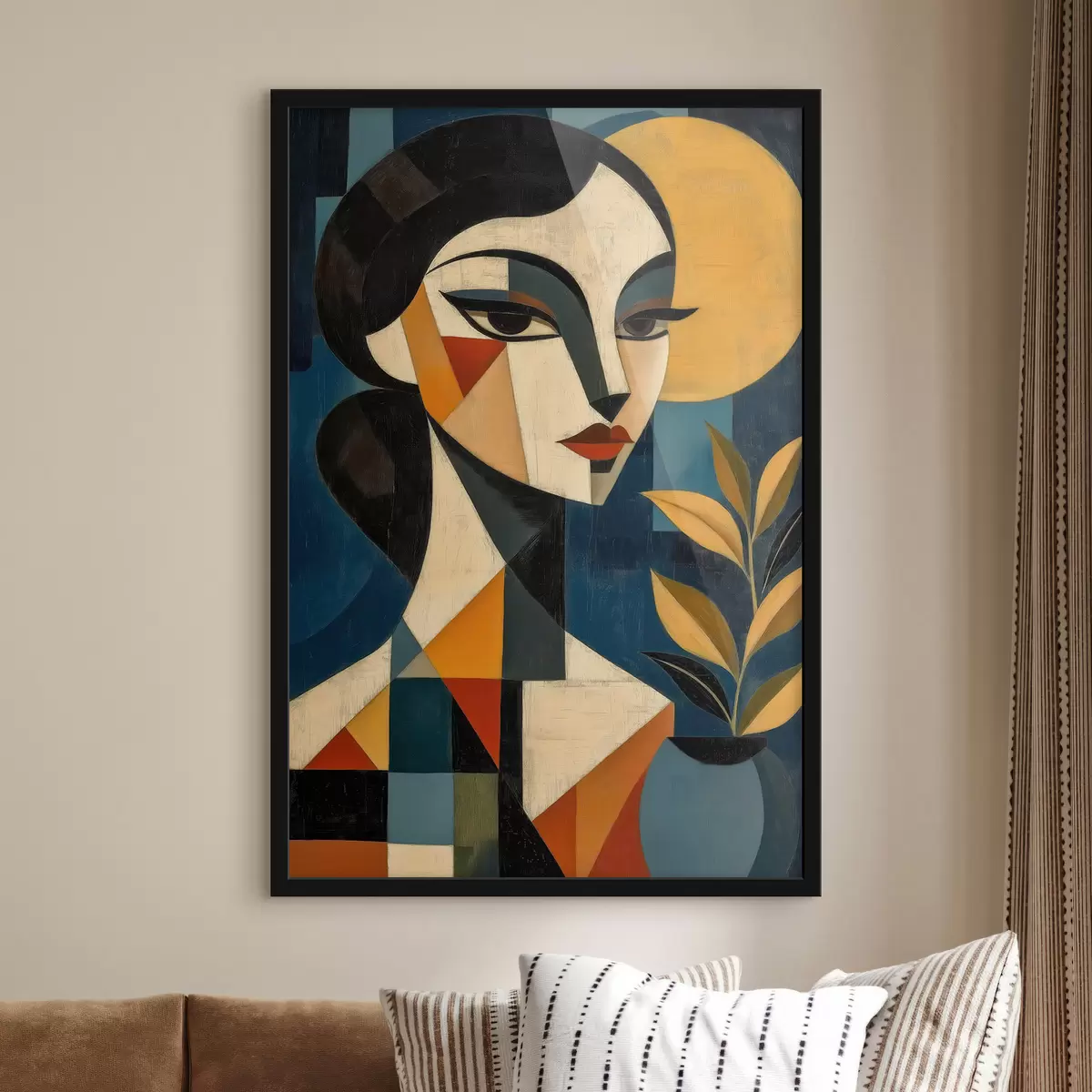 Poster Profil geometric f51011