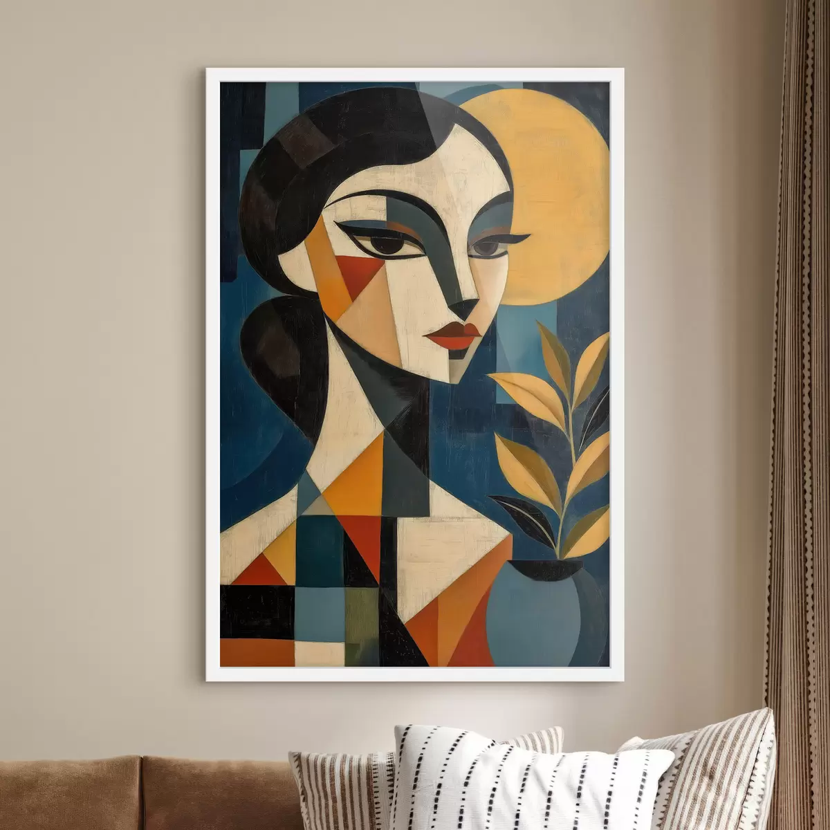 Poster Profil geometric f51011