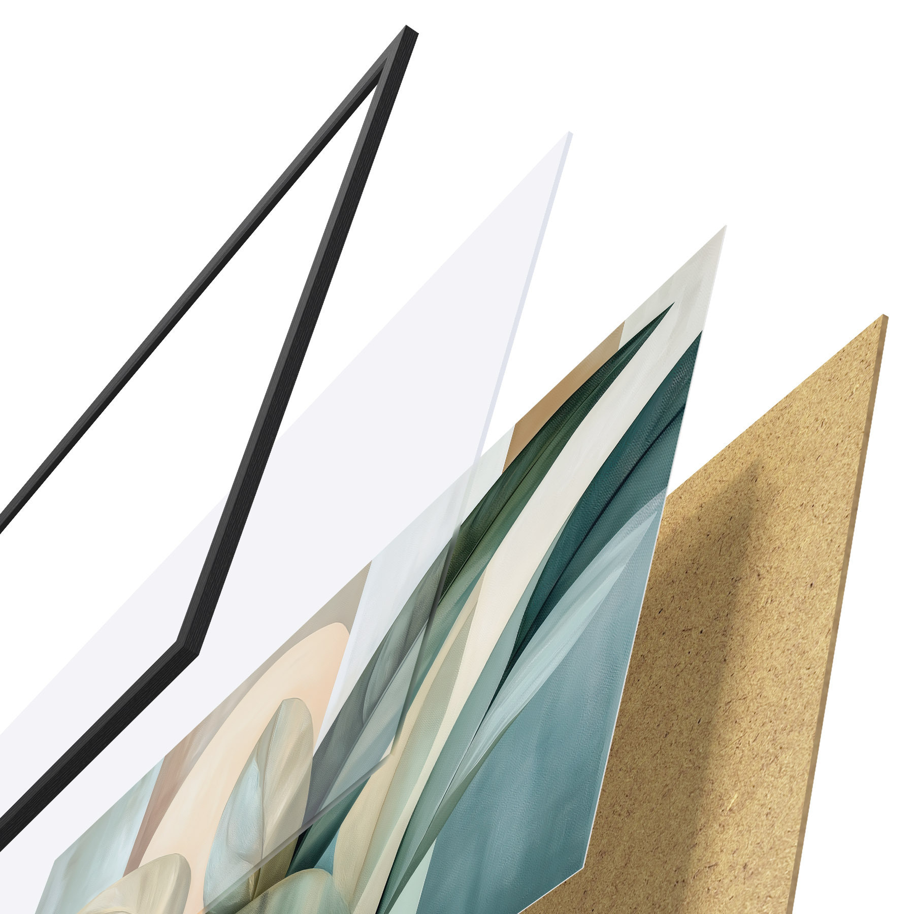Poster Abstracție tropicală f51012