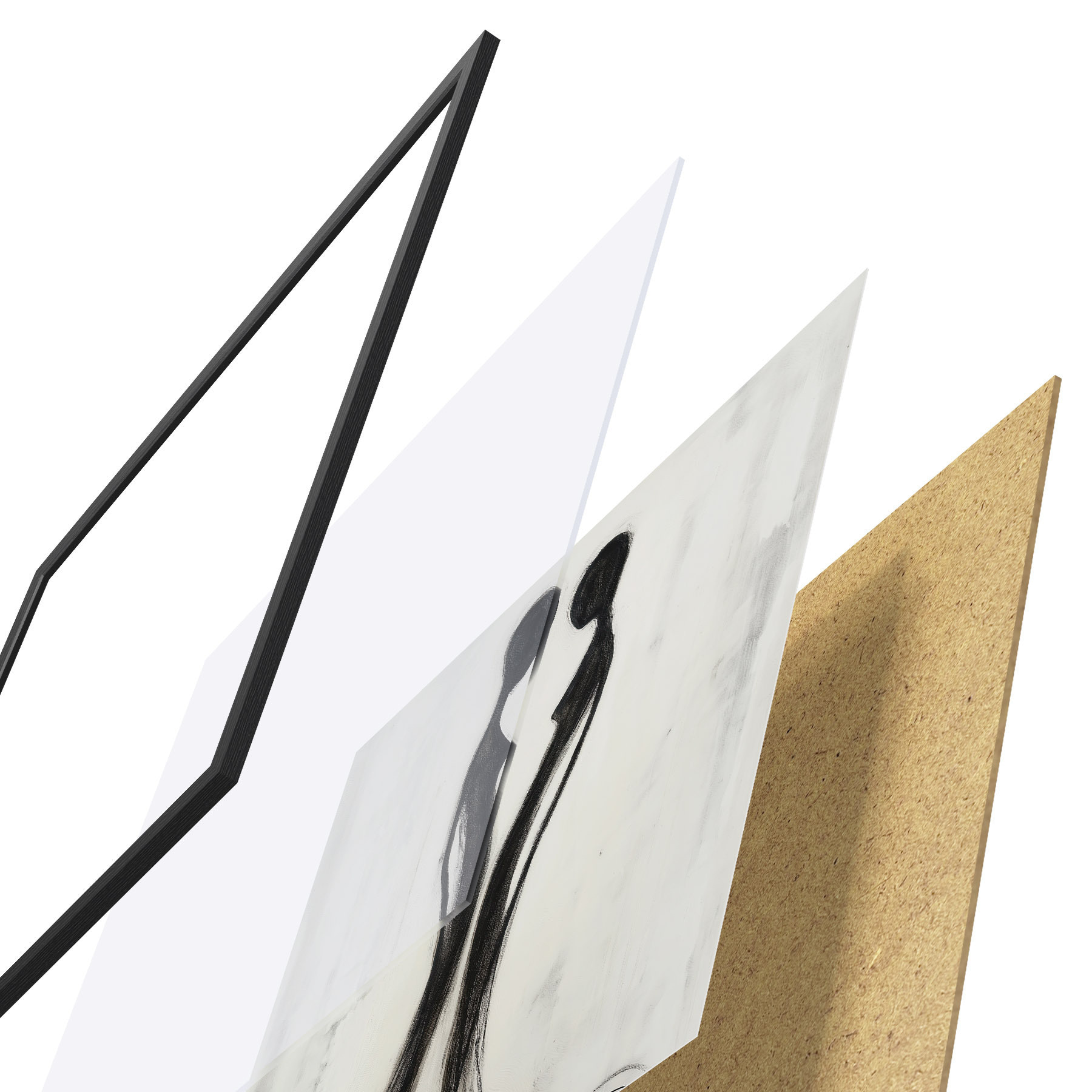 Poster Siluete abstracte d31070