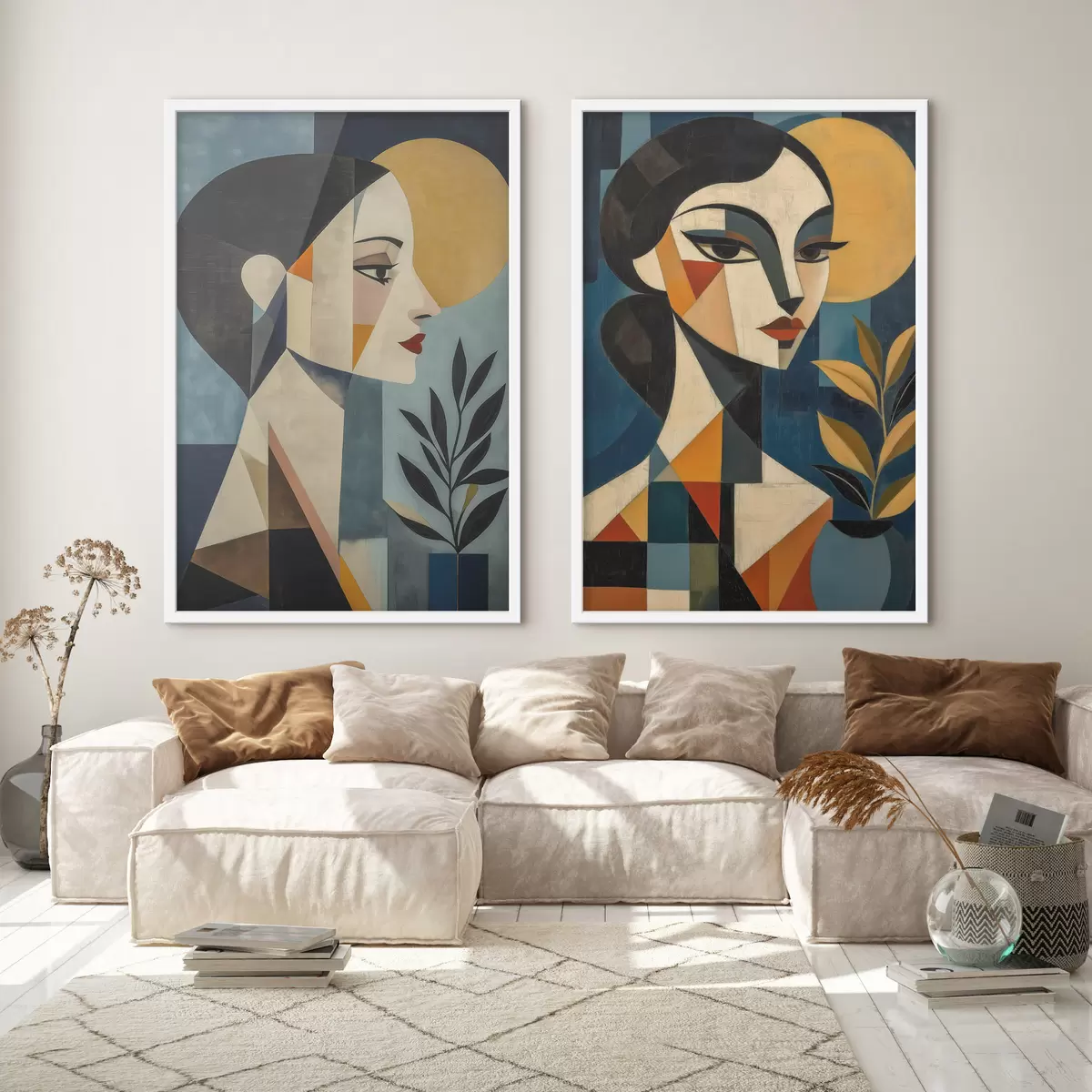 Poster Portrete geometrice abstracte d31072
