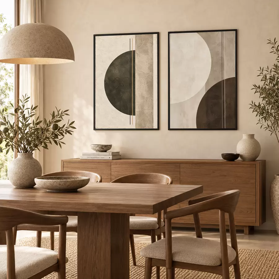 fototapet Geometria liniștii d31056