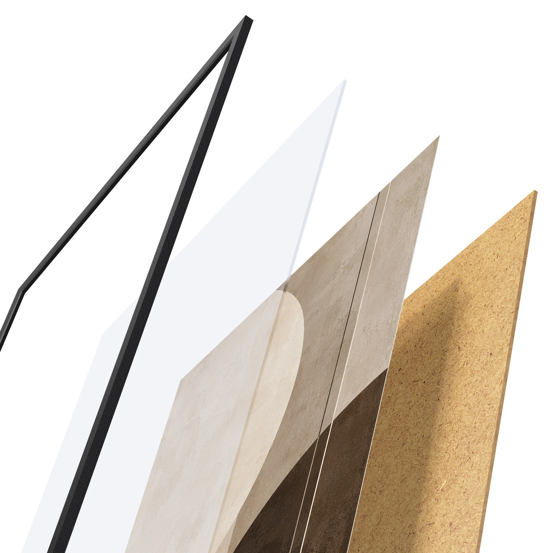 Poster Geometria liniștii d31056