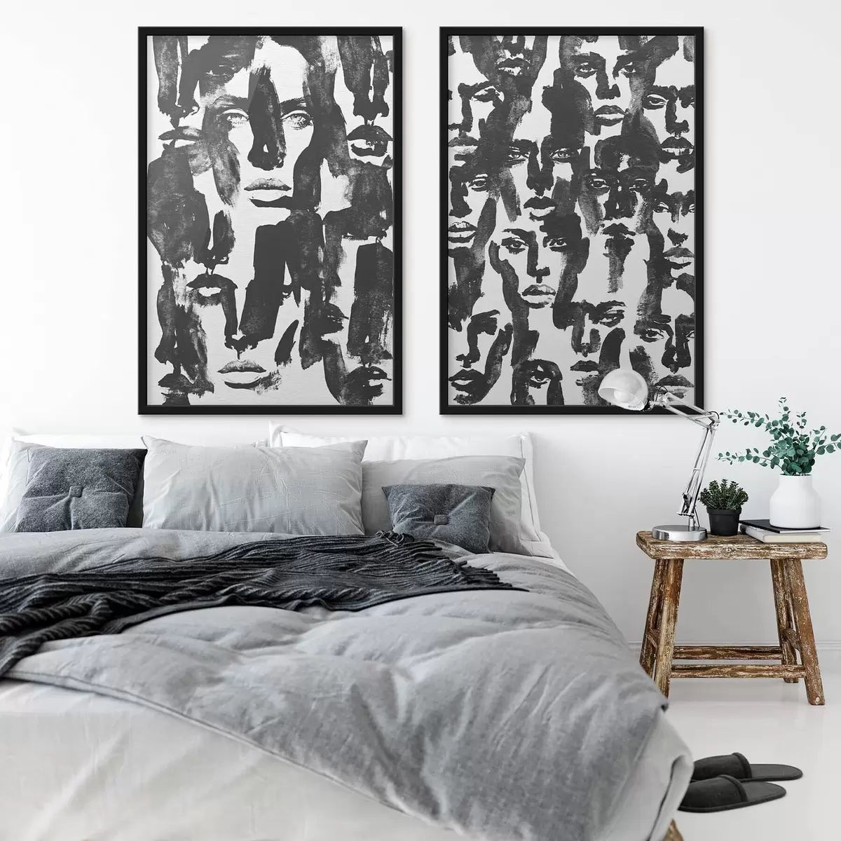 Poster Fețe abstracte d31035