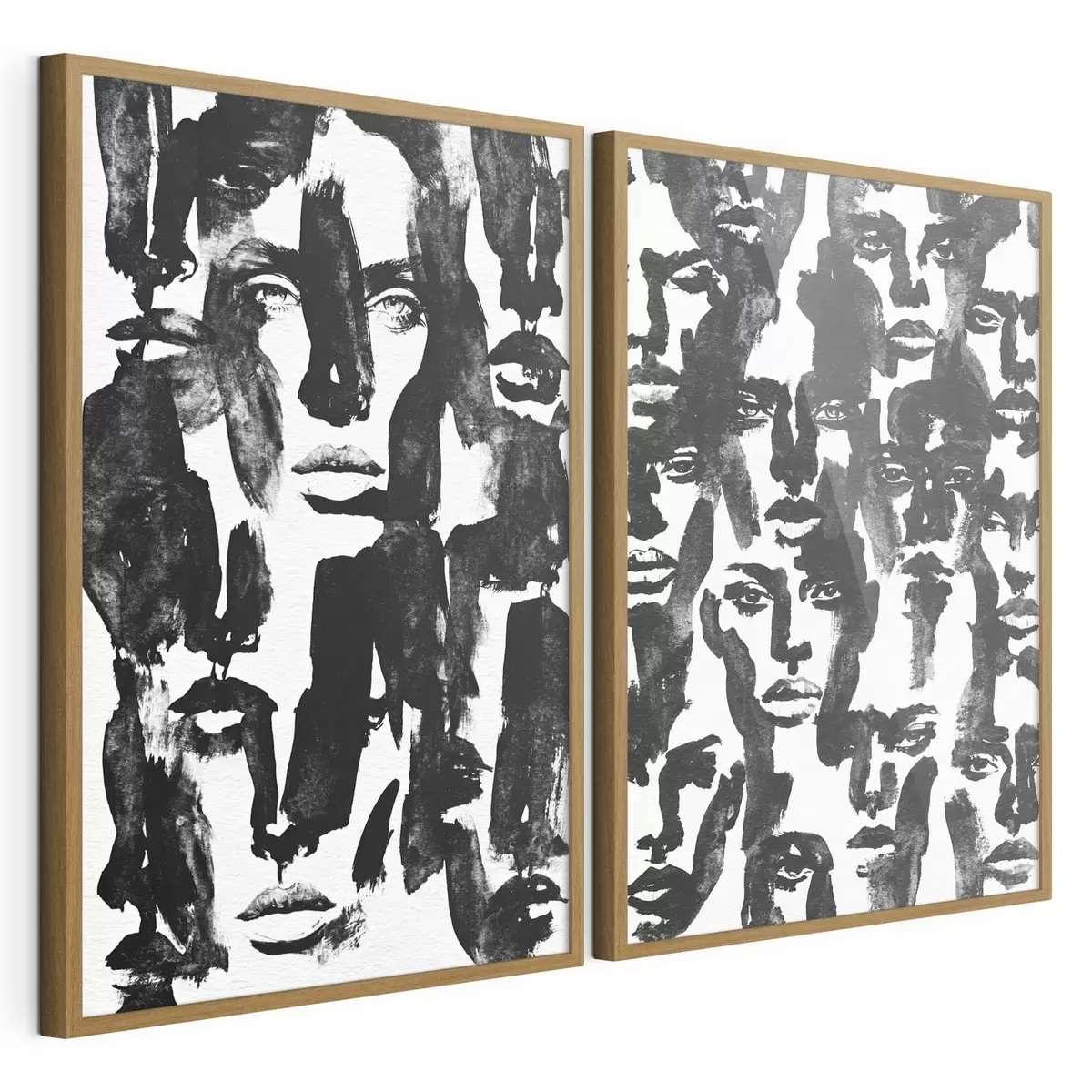 Poster Fețe abstracte d31035