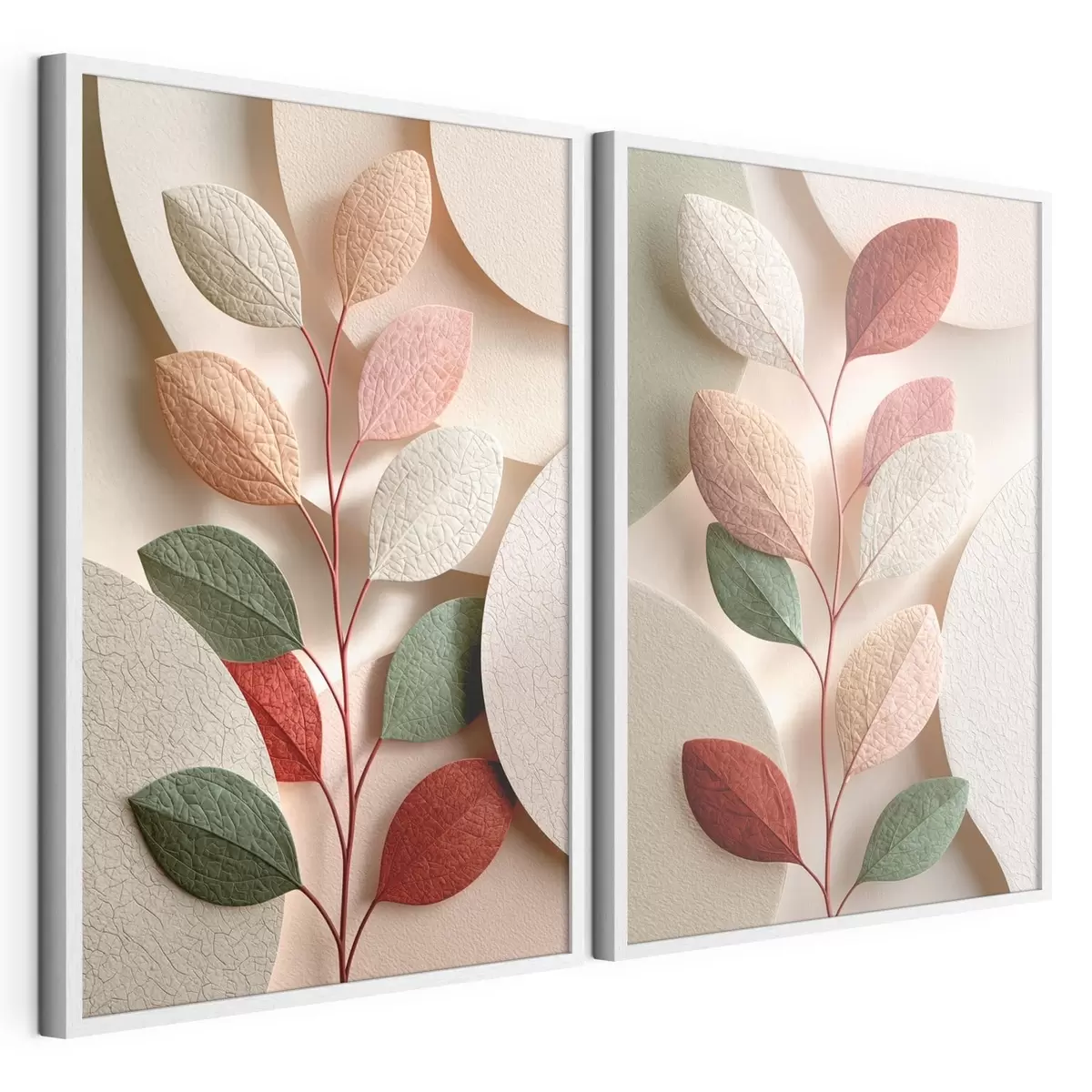 Poster Ramură cu forme geometrice d31036