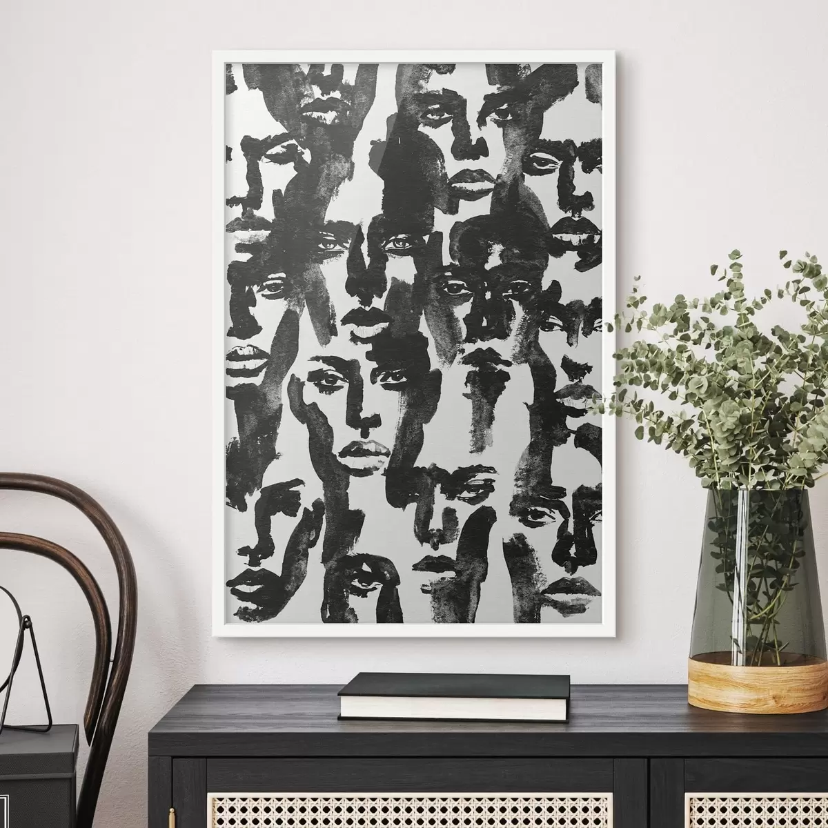 Poster Fețe abstracte f50862