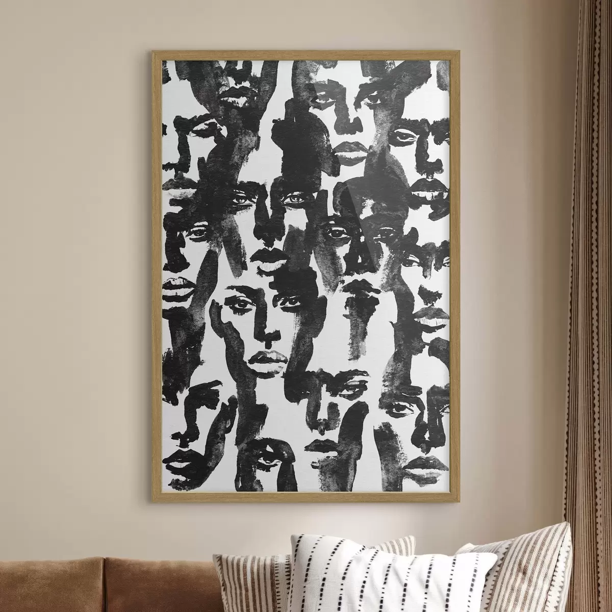 Poster Fețe abstracte f50862