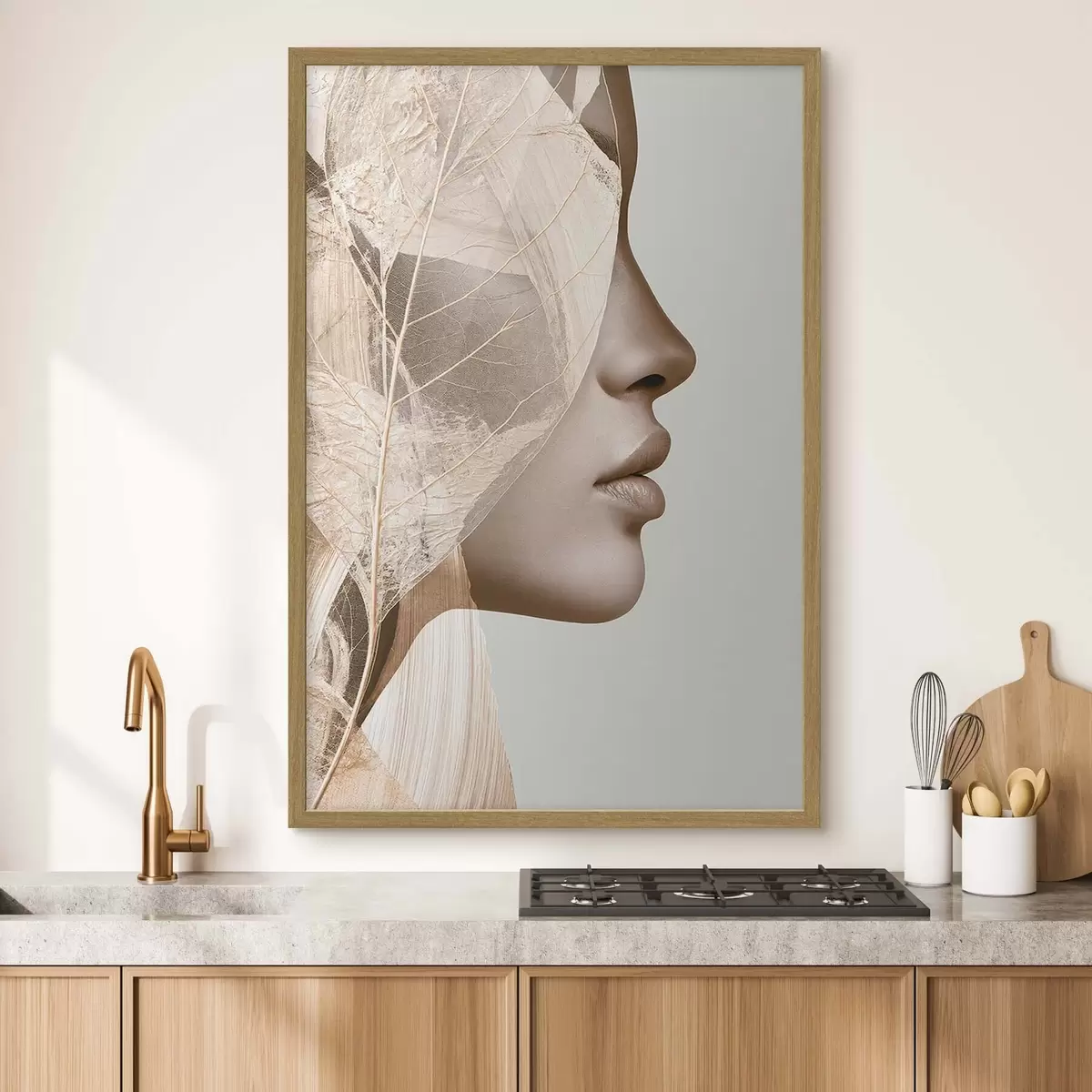 Poster Portret abstract al unei femei f50865