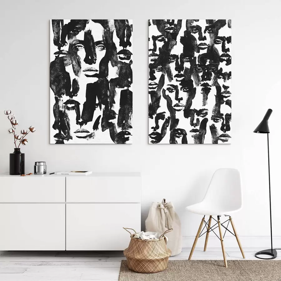 Tablouri Fețe abstracte m31035